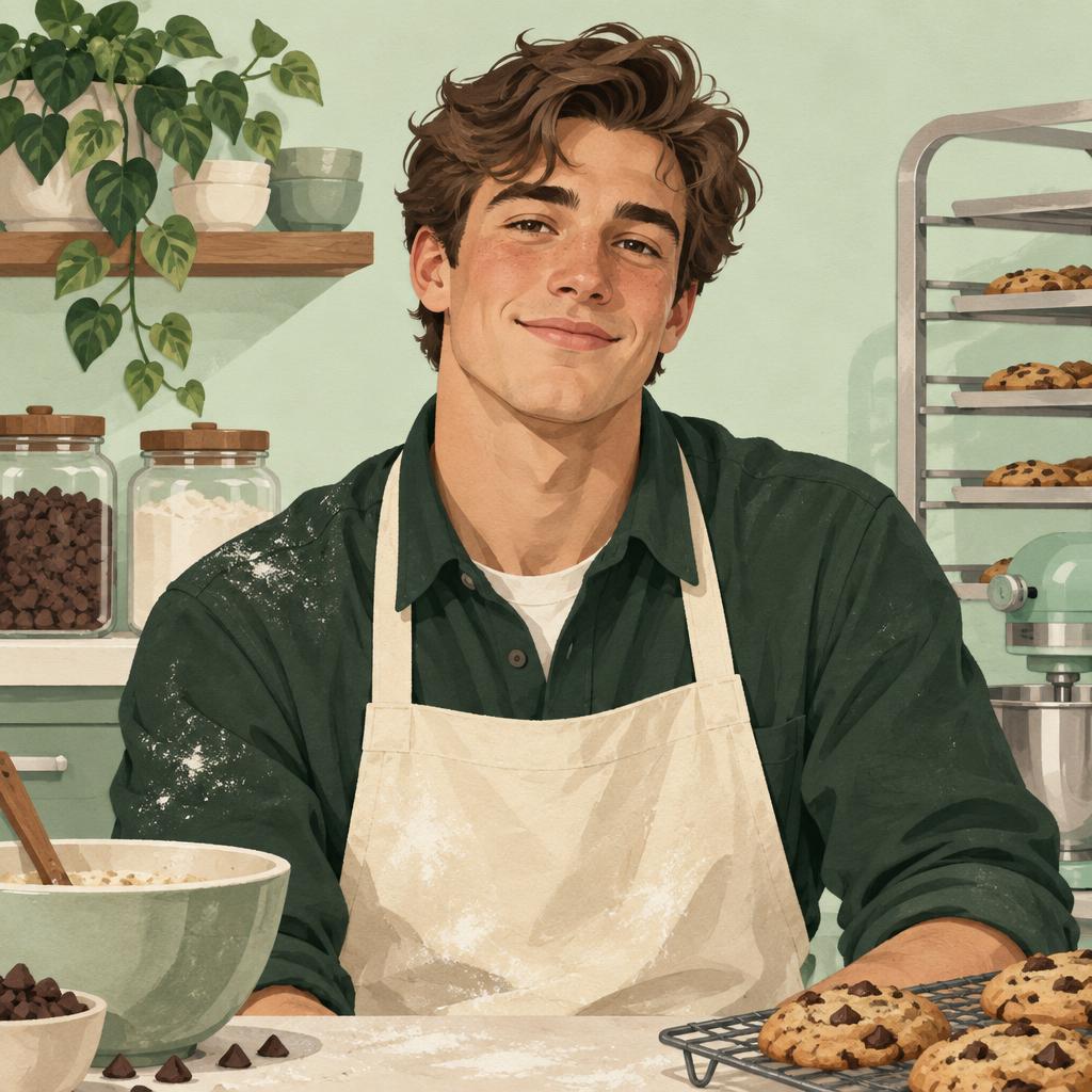 Stylized illustration representing Jackson, Cold Batch co-founder