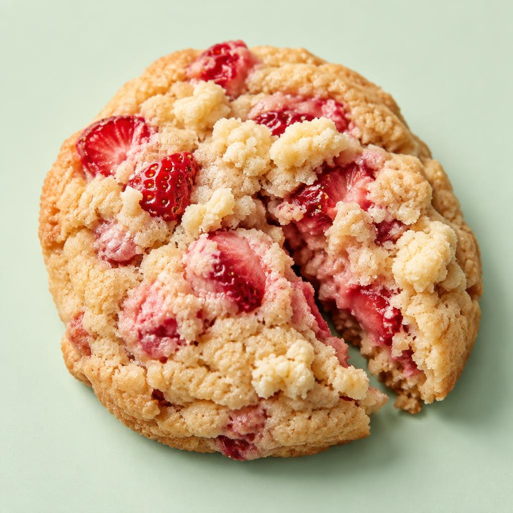 Strawberry Shortcake cookie from Cold Batch Cookie Co.